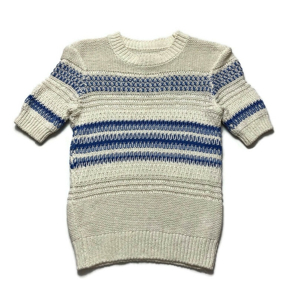 Current/Elliott The Mix Stitch Stripe Sweater - Picture 3 of 6